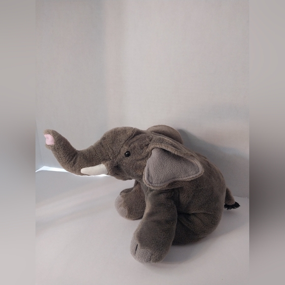 Wild Republic Grey Elephant Stuffed Animal Plush - Picture 1 of 7